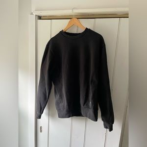 Topo Designs black crewneck sweatshirt, size Large